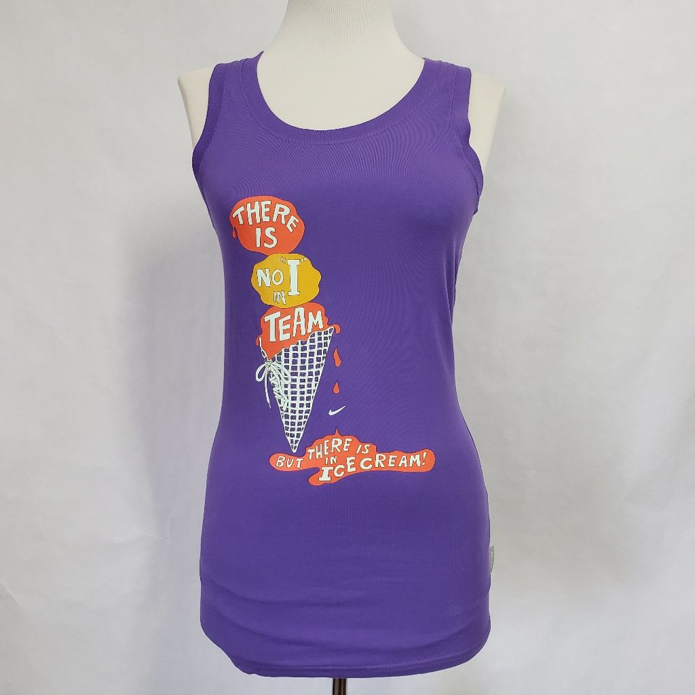 Nike Womens Tank Top Purple graphic There  is not